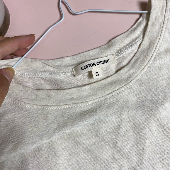 Cotton Citizen Tops Cotton Citizen White Tee Poshmark